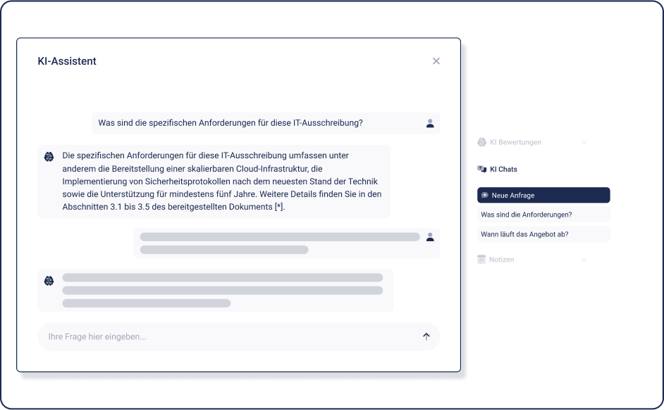 Q&A KI-Assistent